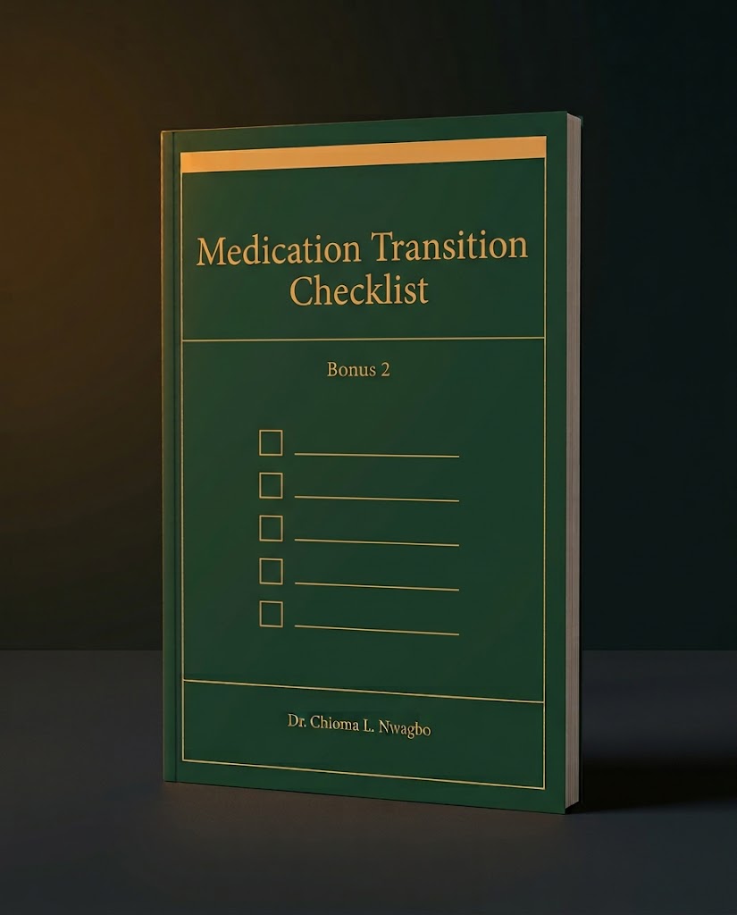 Bonus 2: Medication Transition Checklist cover
