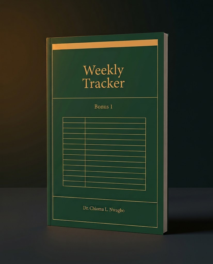 Bonus 1: Weekly Tracker cover